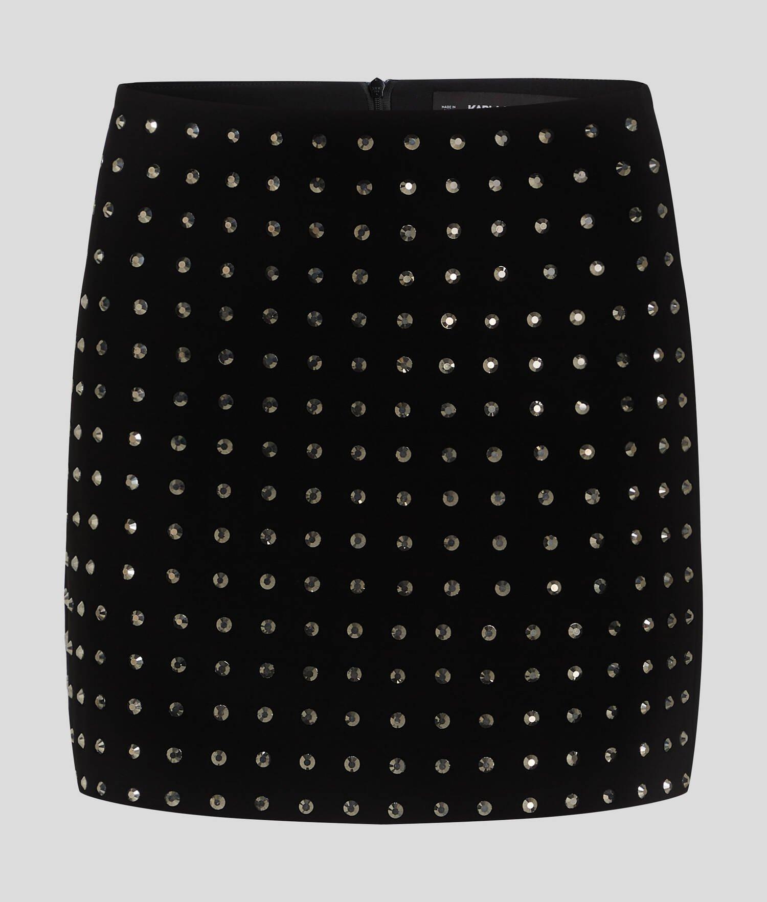 RHINESTONE MINI SKIRT Product Image