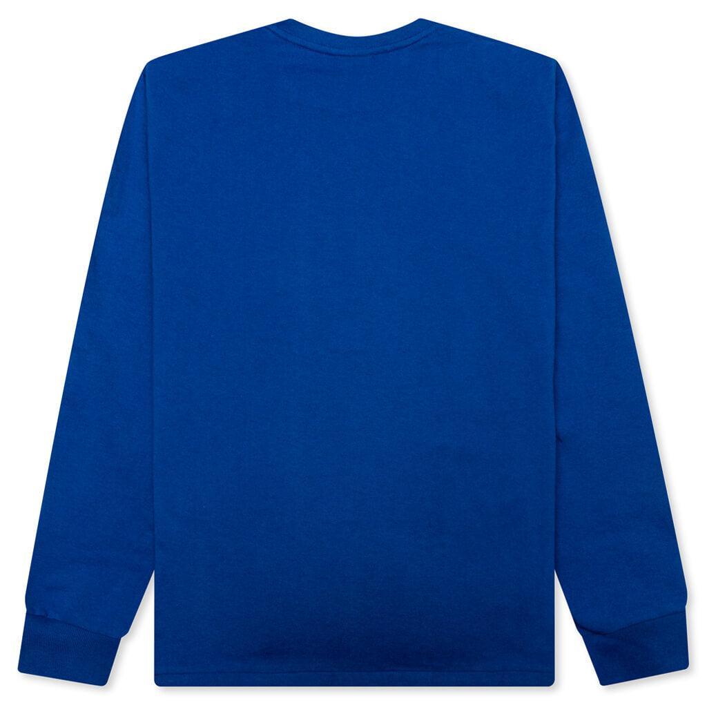 By Bathing Ape L/S Tee - Blue Male Product Image