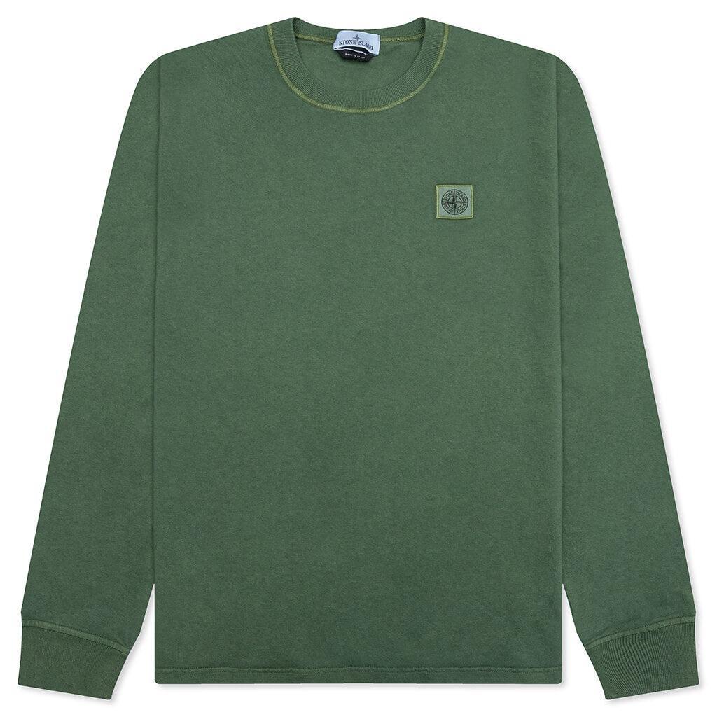 L/S T-Shirt - Olive Green Male Product Image