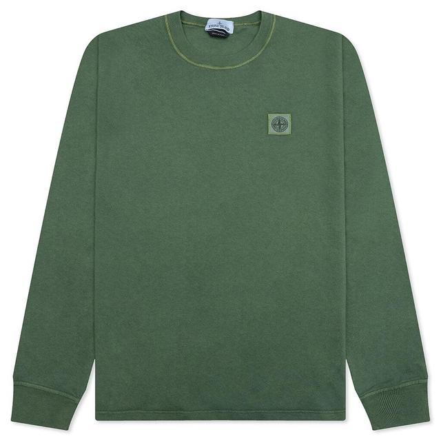 L/S T-Shirt - Olive Green Male Product Image