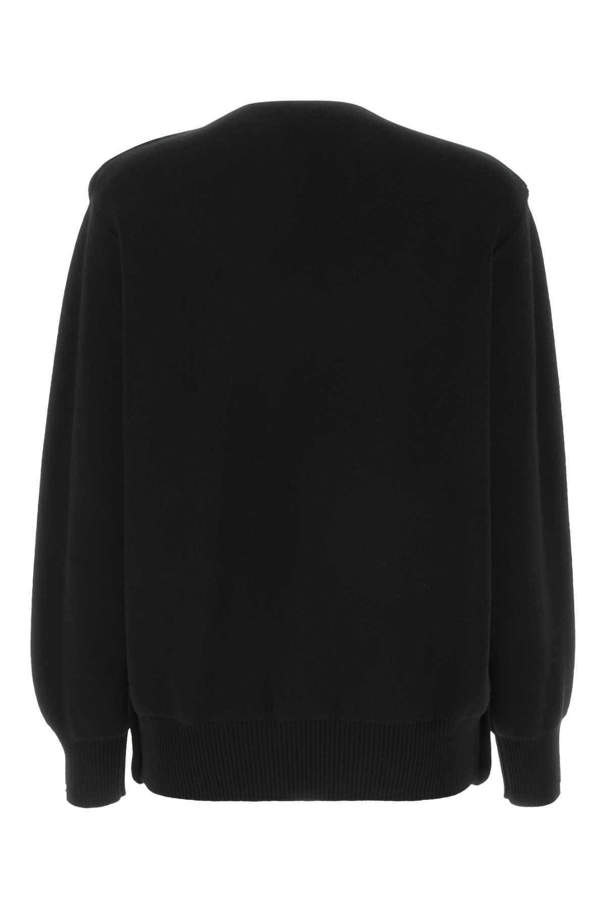 Woman Black Cashmere Sweater Product Image