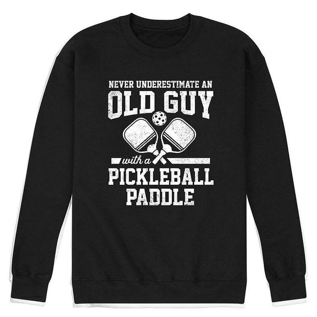 Mens Never Underestimate Old Guy Pickleball Product Image