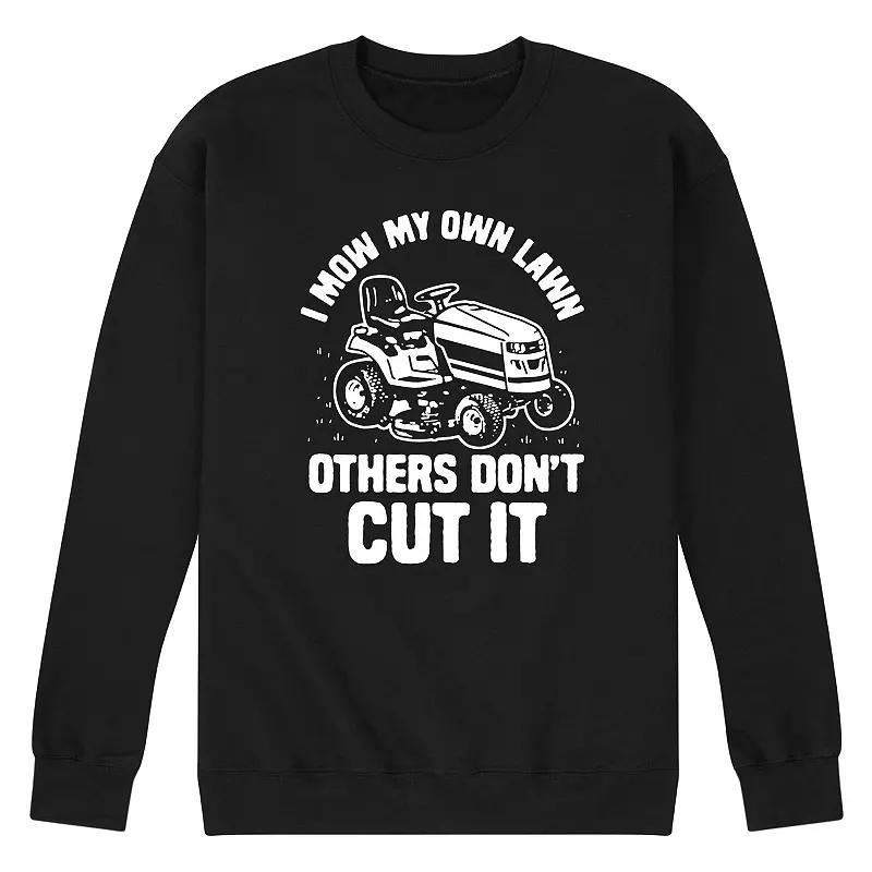 Mens Others Dont Cut It Graphic Fleece Pullover Product Image