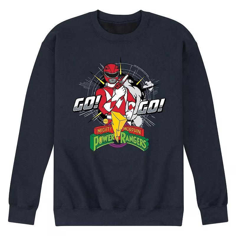 Mens Power Rangers Red Ranger Sweatshirt Product Image