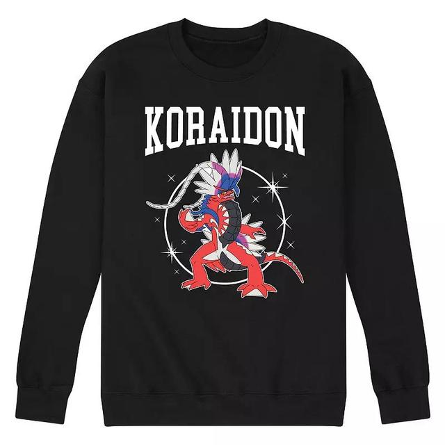 Mens Pokemon Koraidon Collegiate Graphic Fleece Blue Product Image