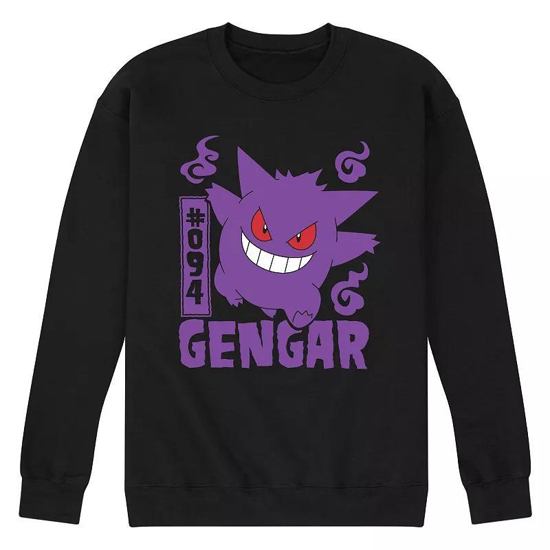 Mens Pokmon Gengar Fleece Sweatshirt Product Image