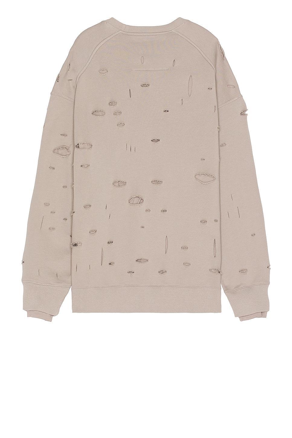 Givenchy Oversized Hole Sweater in Taupe - Nude. Size L (also in S, XL/1X). Product Image