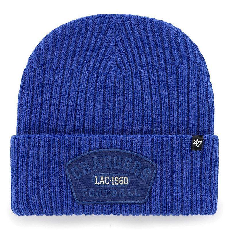 Mens 47 Royal Los Angeles Chargers Ridgeway Cuffed Knit Hat Product Image