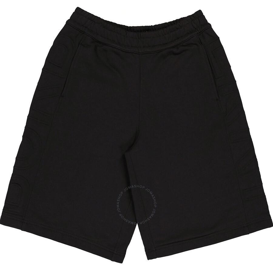 Men's Phelix Black Logo-embossed Track Shorts Product Image