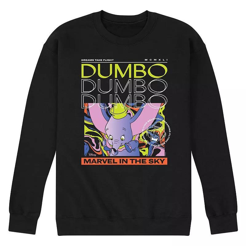 Disneys Dumbo Mens Fleece Sweatshirt Blue Product Image