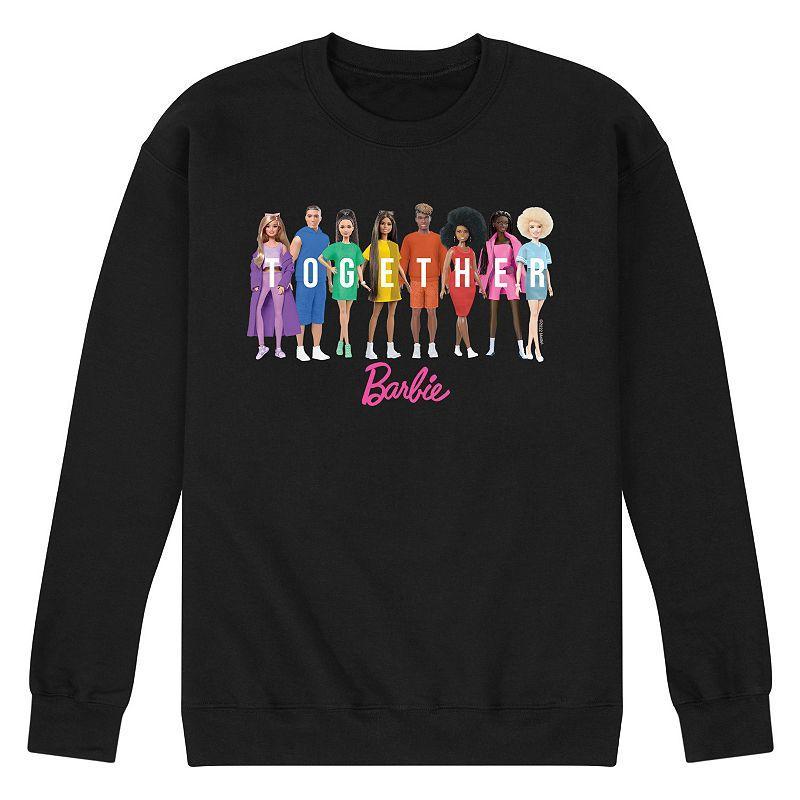 Mens Barbie Together Pride Graphic Fleece Product Image