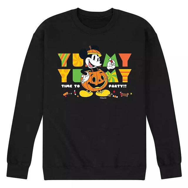 Disneys Mens Jolly Happy Merry Fleece Product Image