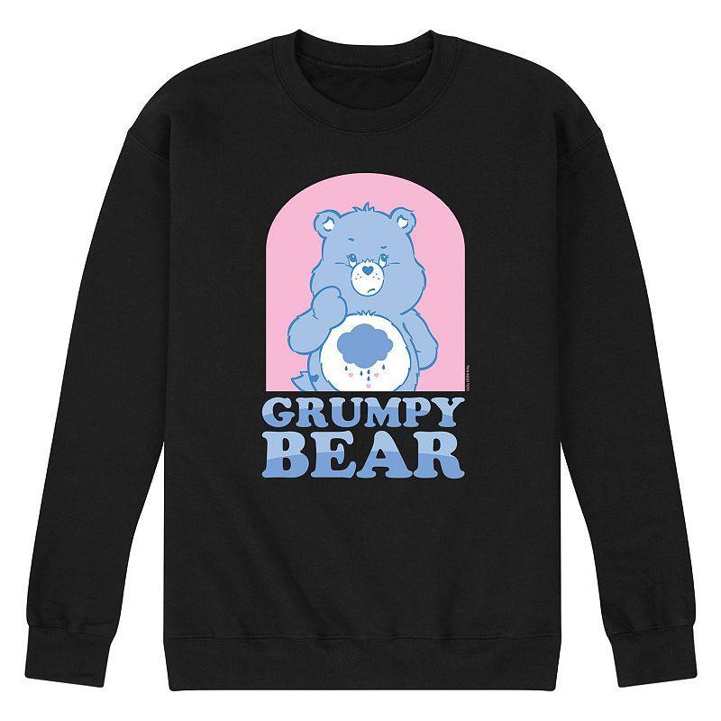 Mens Care Bears Grumpy Bear Fleece Sweatshirt Product Image