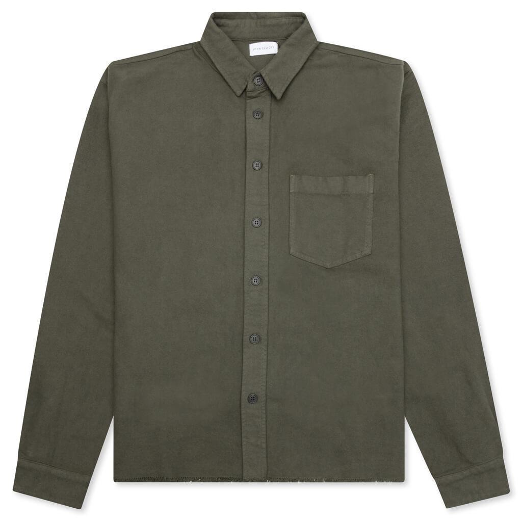 Hemi Oversized Shirt Solid - Olive Male Product Image