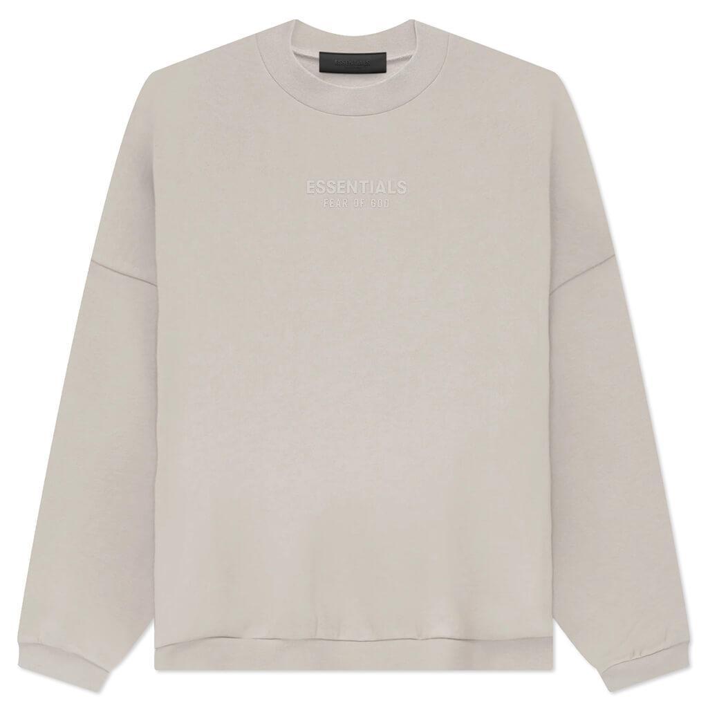 Essentials Crewneck - Silver Cloud Male Product Image