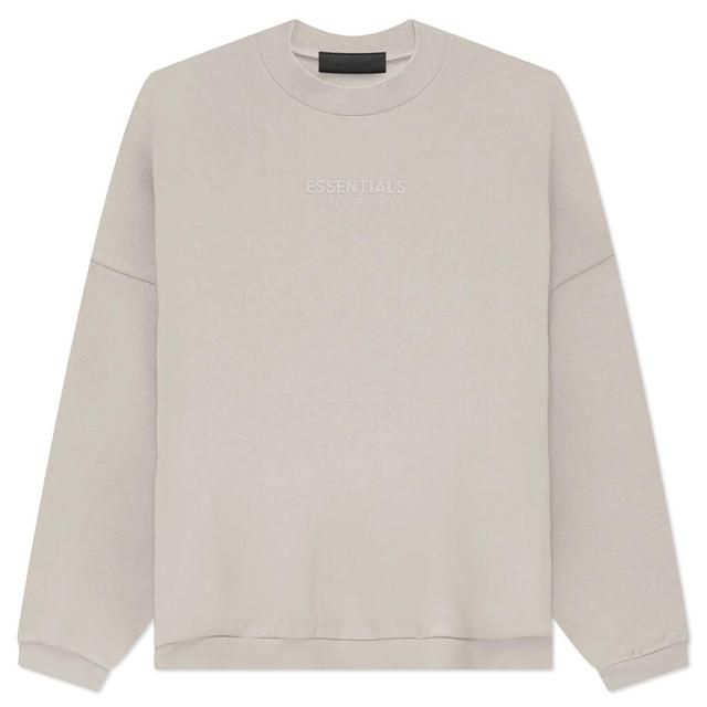 Essentials Crewneck - Silver Cloud Male Product Image