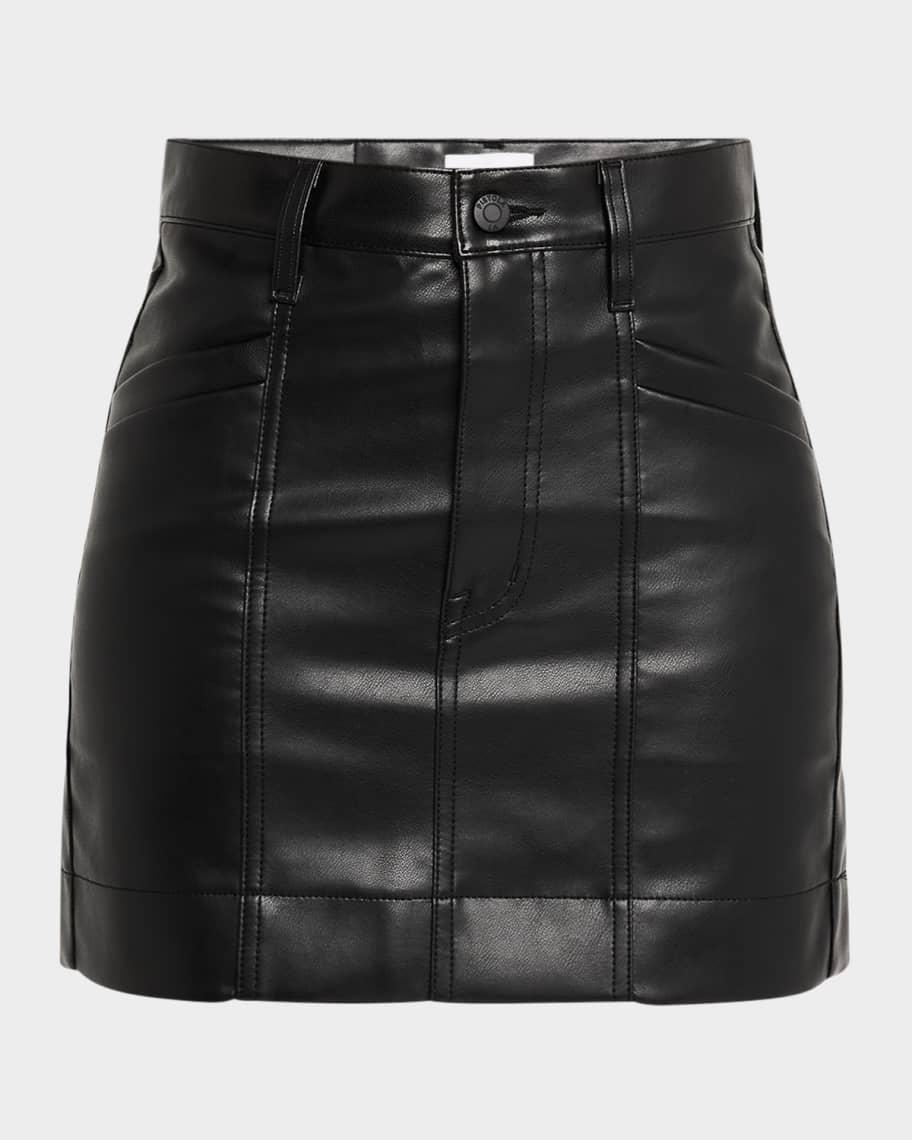 Tera Faux-Leather Mini Skirt product image