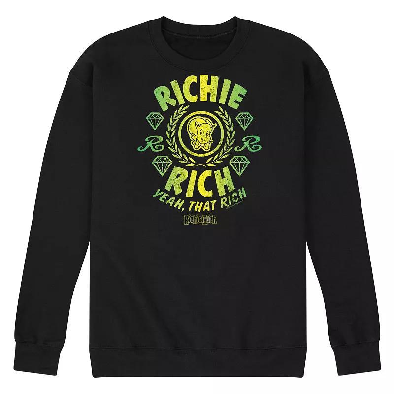 Mens Richie Rich Yeah That Rich Graphic Sweatshirt Product Image