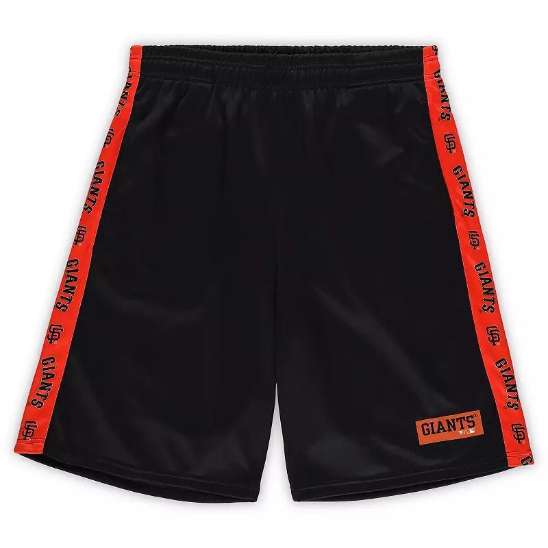 Mens Profile San Francisco Giants Big & Tall Fleece Shorts Product Image