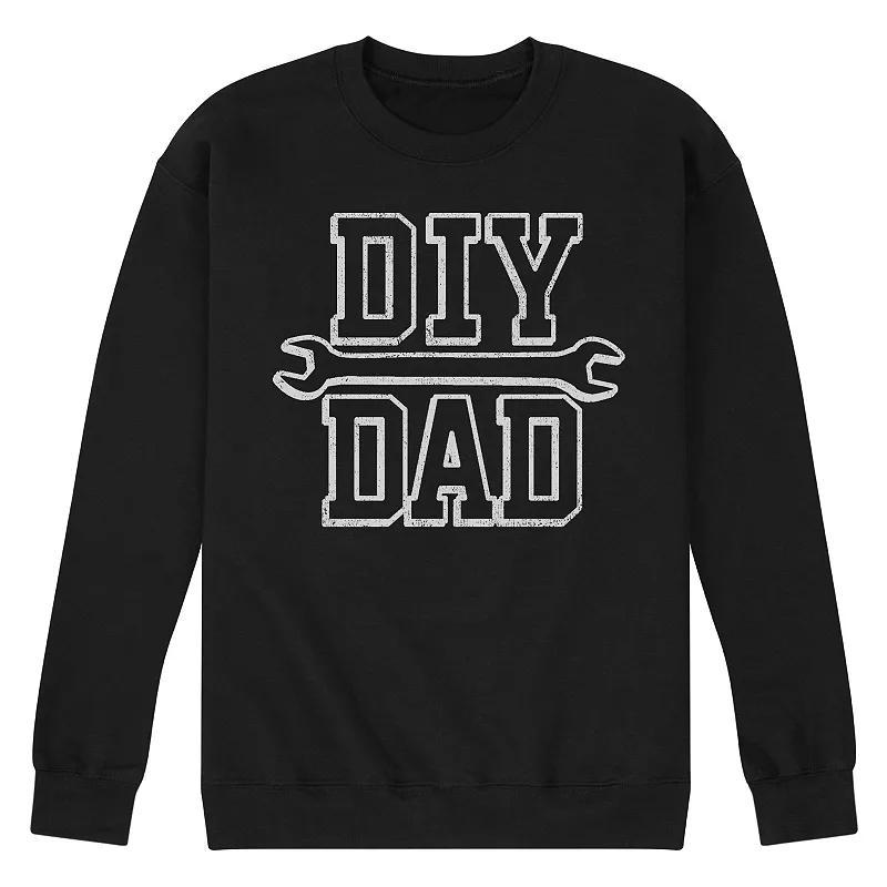 Mens DIY Dad Fleece Sweatshirt Product Image