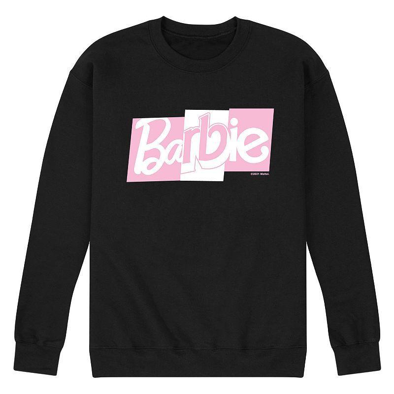 Mens Barbie Logo Fleece Sweatshirt Black Product Image