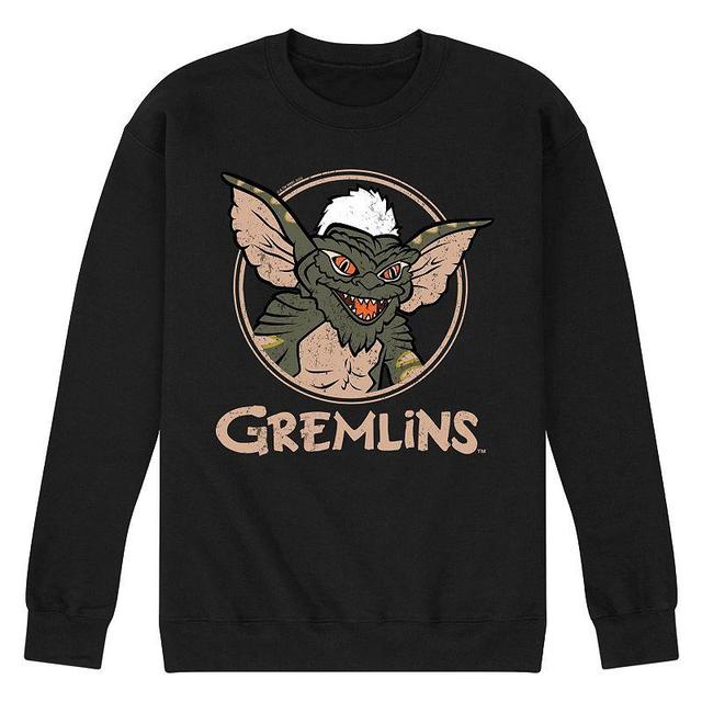 Mens Gremlins Drawing Fleece Sweatshirt Product Image