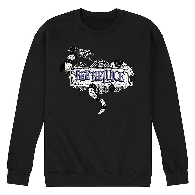 Mens Beetlejuice Classic Fleece Sweatshirt Product Image