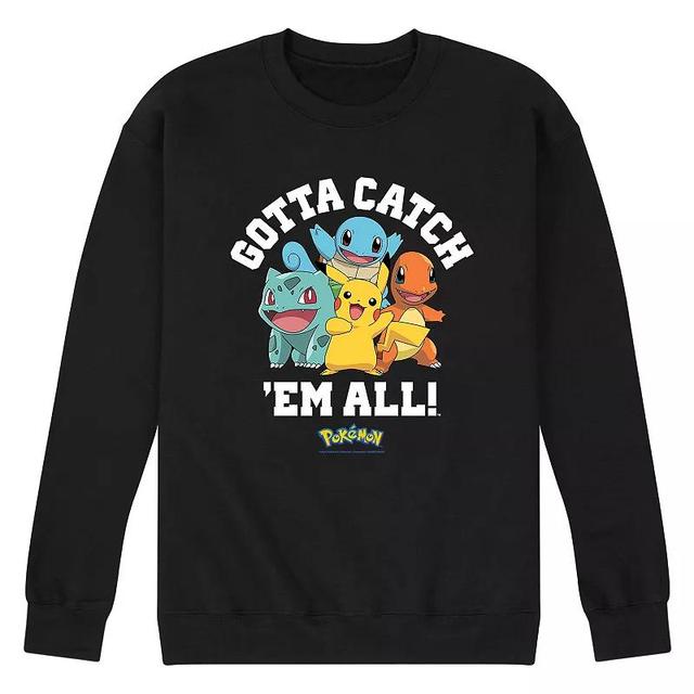 Mens Pokemon Catch Em All Sweatshirt Product Image