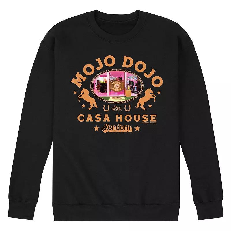 Mens Barbie The Movie Mojo Dojo Casa House Fleece Sweatshirt Product Image