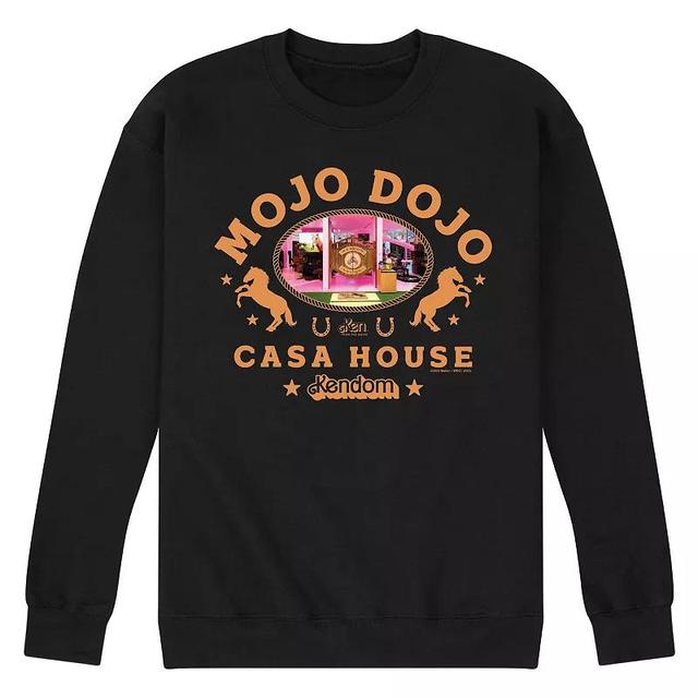 Mens Barbie The Movie Mojo Dojo Casa House Fleece Sweatshirt Product Image