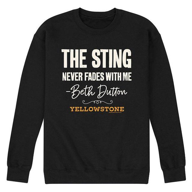 Mens Yellowstone Sweatshirt Black Product Image