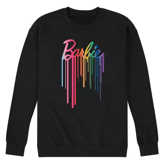 Mens Barbie Logo Rainbow Graphic Fleece Product Image