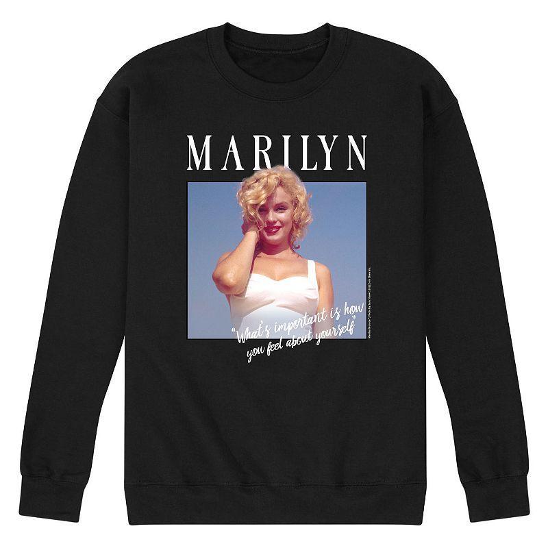 Mens Marilyn Monroe Whats Important Sweatshirt Product Image