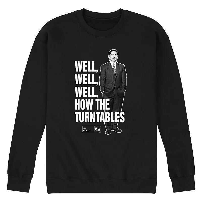 Mens The Office Well Well Well Sweatshirt Blue Product Image