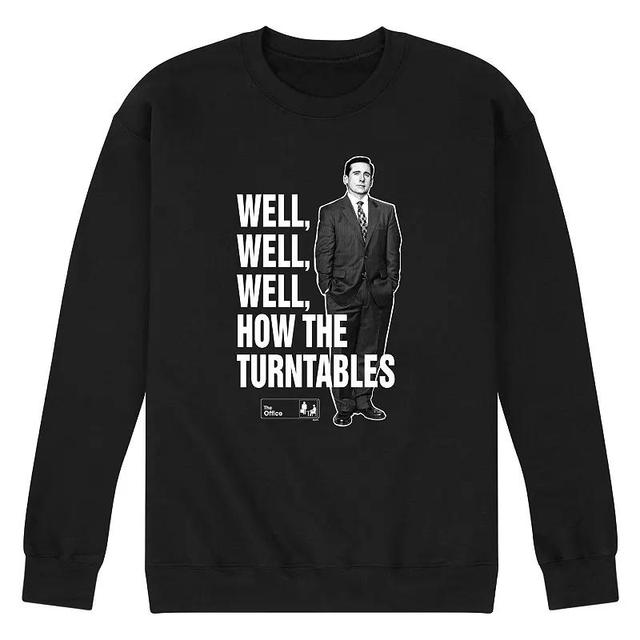 Mens The Office Well Well Well Sweatshirt Blue Product Image