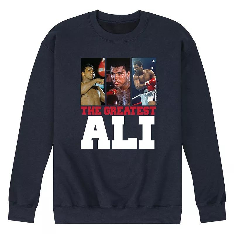 Mens Muhammad Ali The Greatest Sweatshirt Blue Product Image