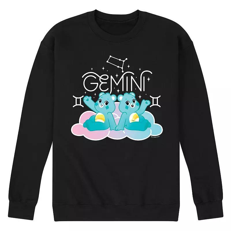 Mens Care Bears Gemini Fleece Sweatshirt Product Image