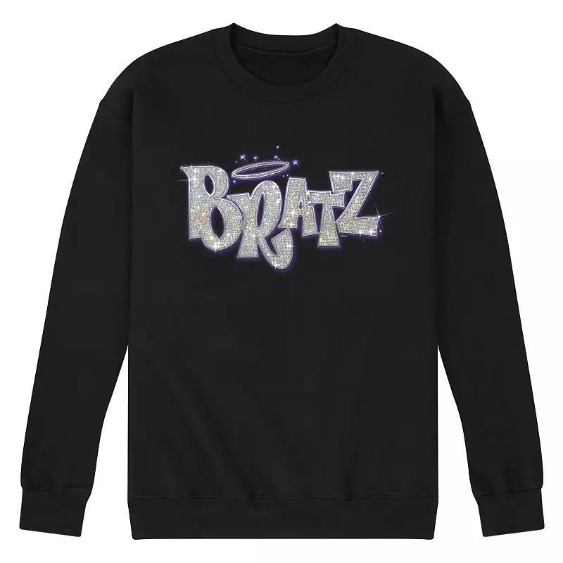 Mens Barbie Classic Logo Fleece Sweatshirt Black Product Image