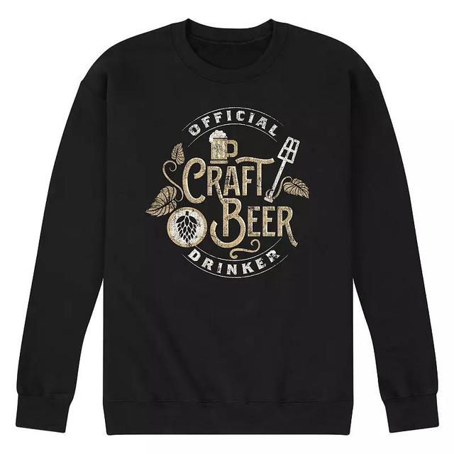 Mens Official Craft Beer Drinker Sweatshirt Product Image