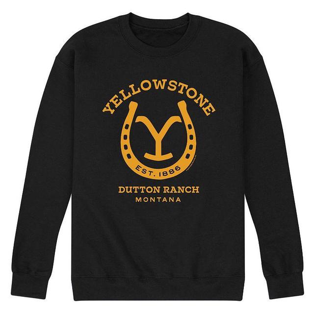 Mens Yellowstone Horseshoe Sweatshirt Product Image