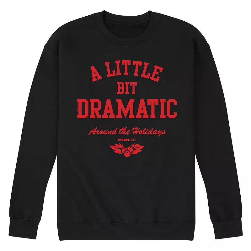 Mens Mean Girls Little Bit Dramatic Fleece Sweatshirt Product Image