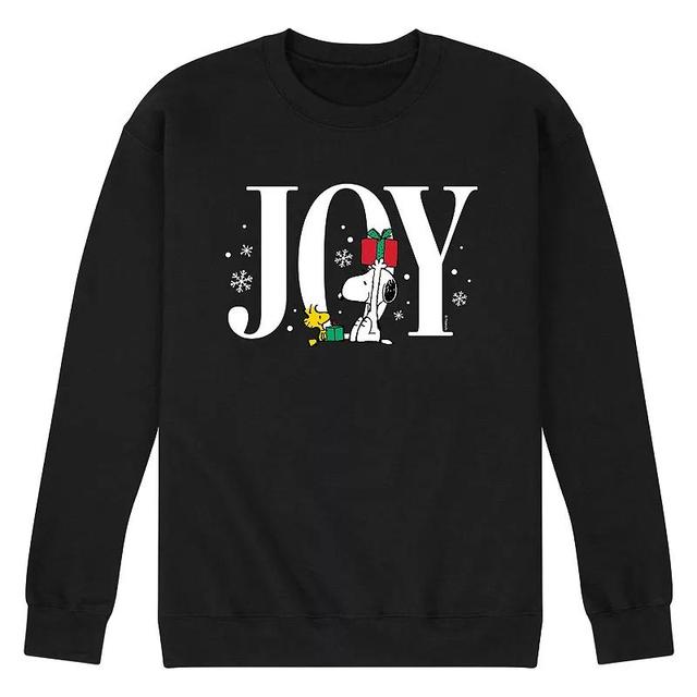 Mens Peanuts Snoopy Woodstock Joy Sweatshirt Product Image