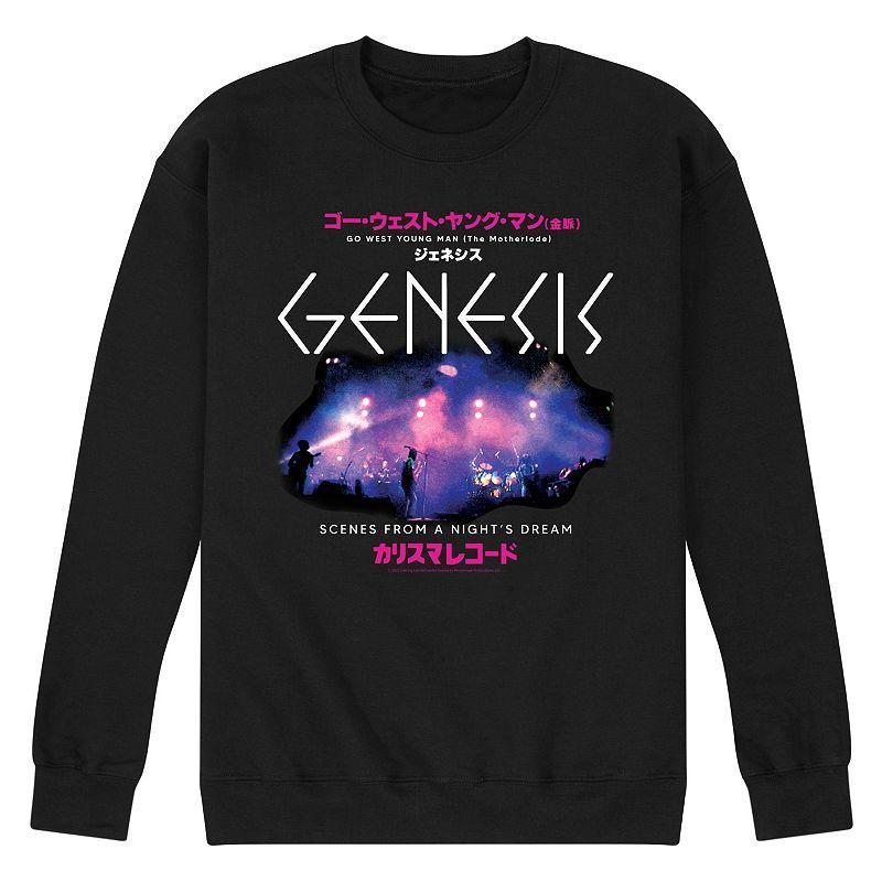 Mens Genesis Go West Fleece Sweatshirt Black Product Image