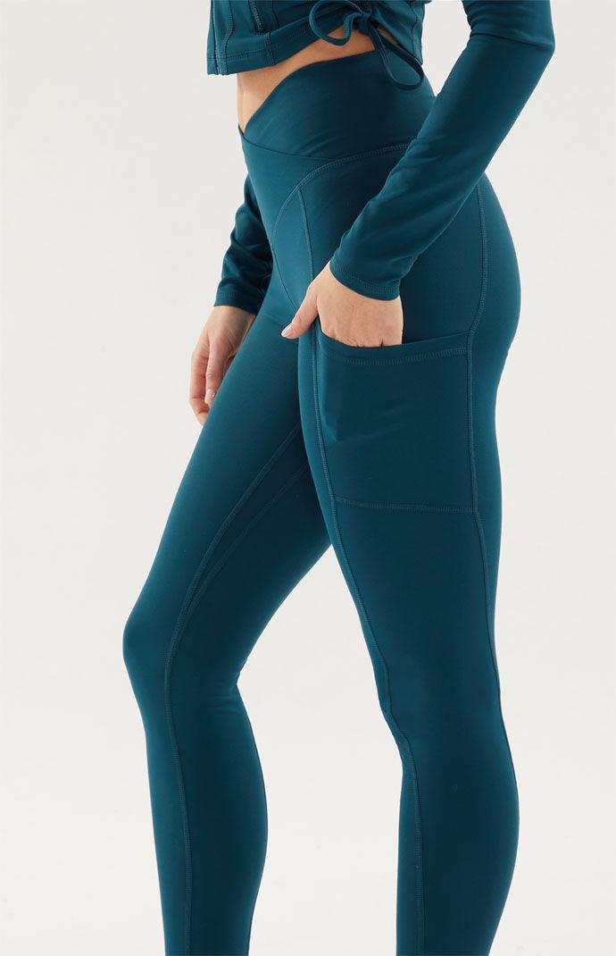 PAC 1980 Womens PAC WHISPER Active Everyday Pocket Yoga Pants Product Image