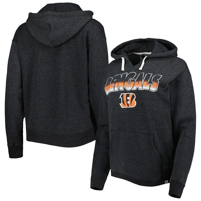 Womens 47 Cincinnati Bengals Color Rise Kennedy Pullover Hoodie Product Image