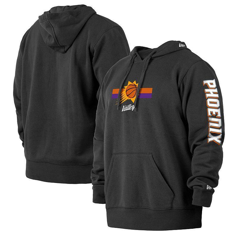 Mens New Era Black Phoenix Suns 2021/22 City Edition Big & Tall Pullover Hoodie Product Image