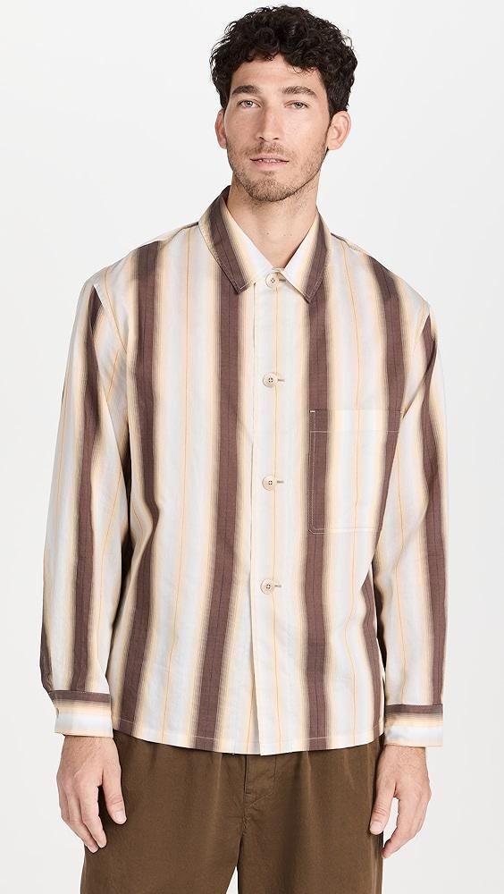 Lemaire Long Sleeve Pajama Shirt | Shopbop Product Image