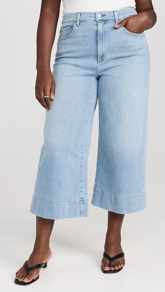 LE JEAN Rosie Crop Wide Leg Jeans | Shopbop Product Image