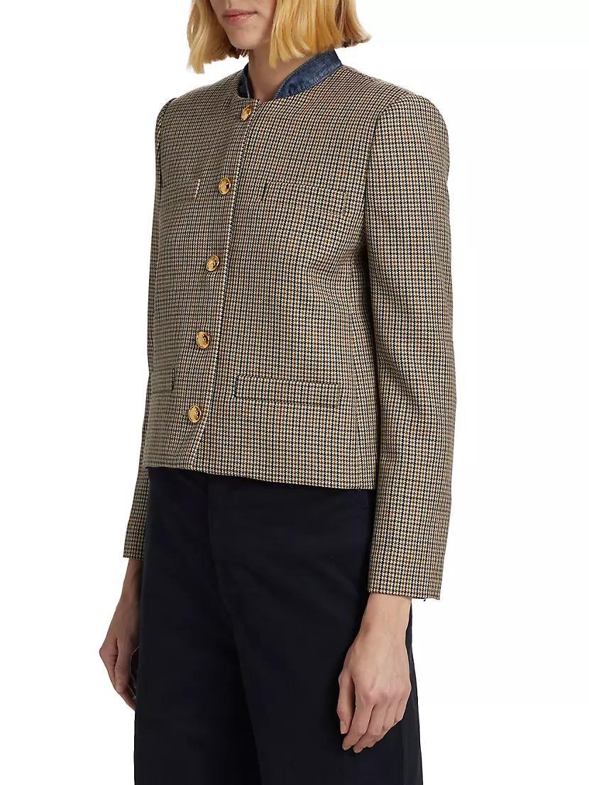 Sloane Check Wool Jacket Product Image