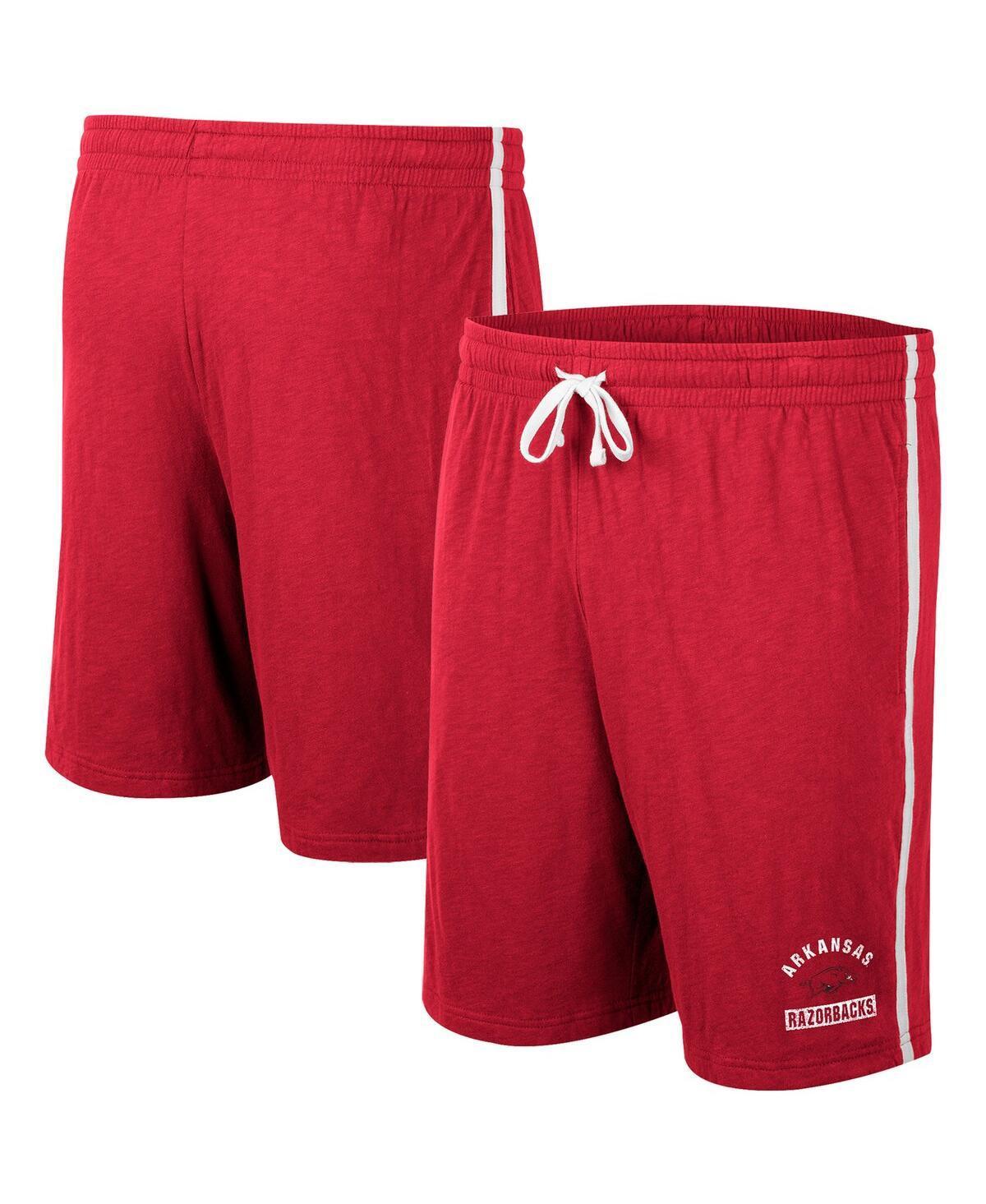 Mens Colosseum Red Maryland Terrapins Thunder Slub Shorts Product Image